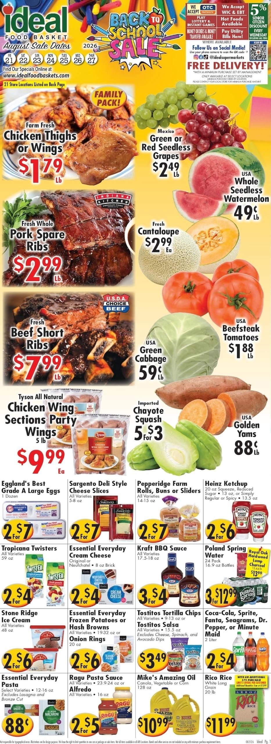Putnam Lake Market Weekly Ad August 21 - 21, 2026