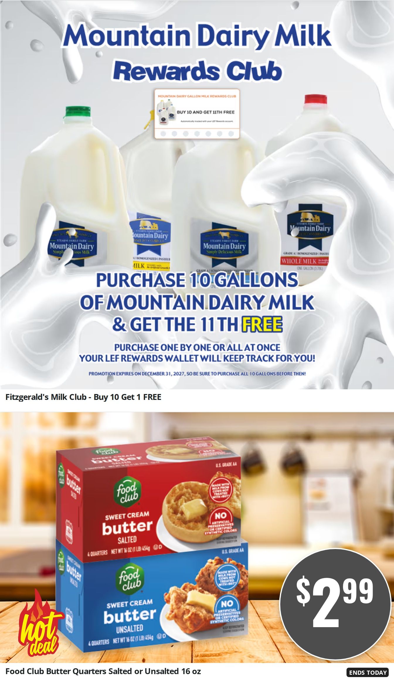 Fitzgerald's Foods Weekly Ad August 21 - 27, 2026