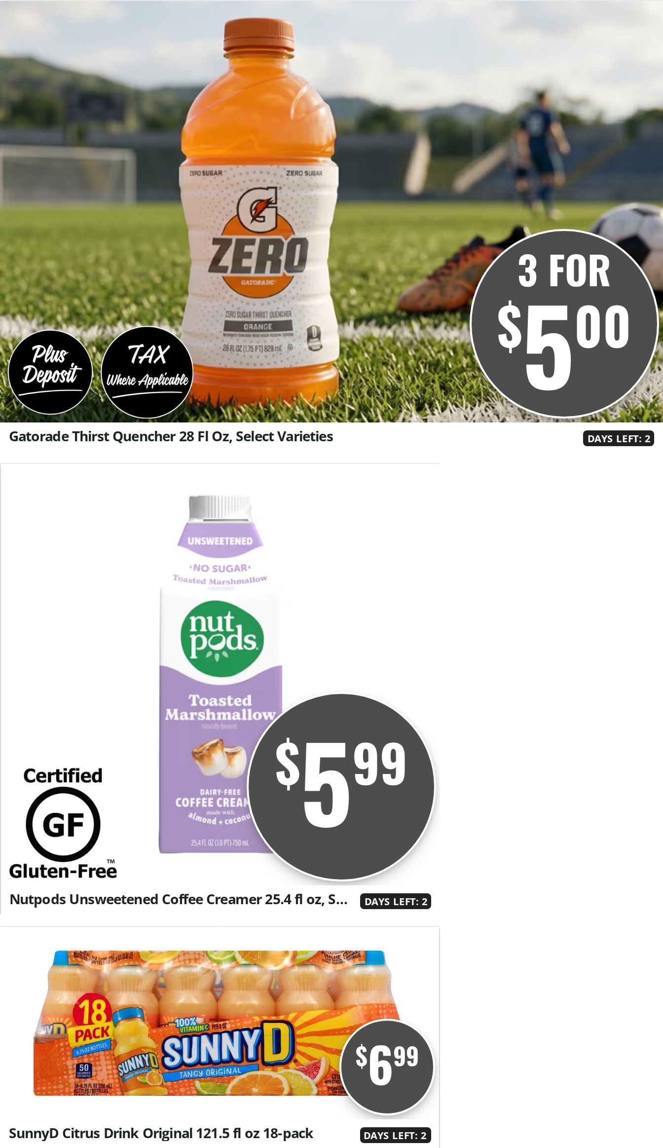 Fitzgerald's Foods Weekly Ad August 21 - 27, 2026