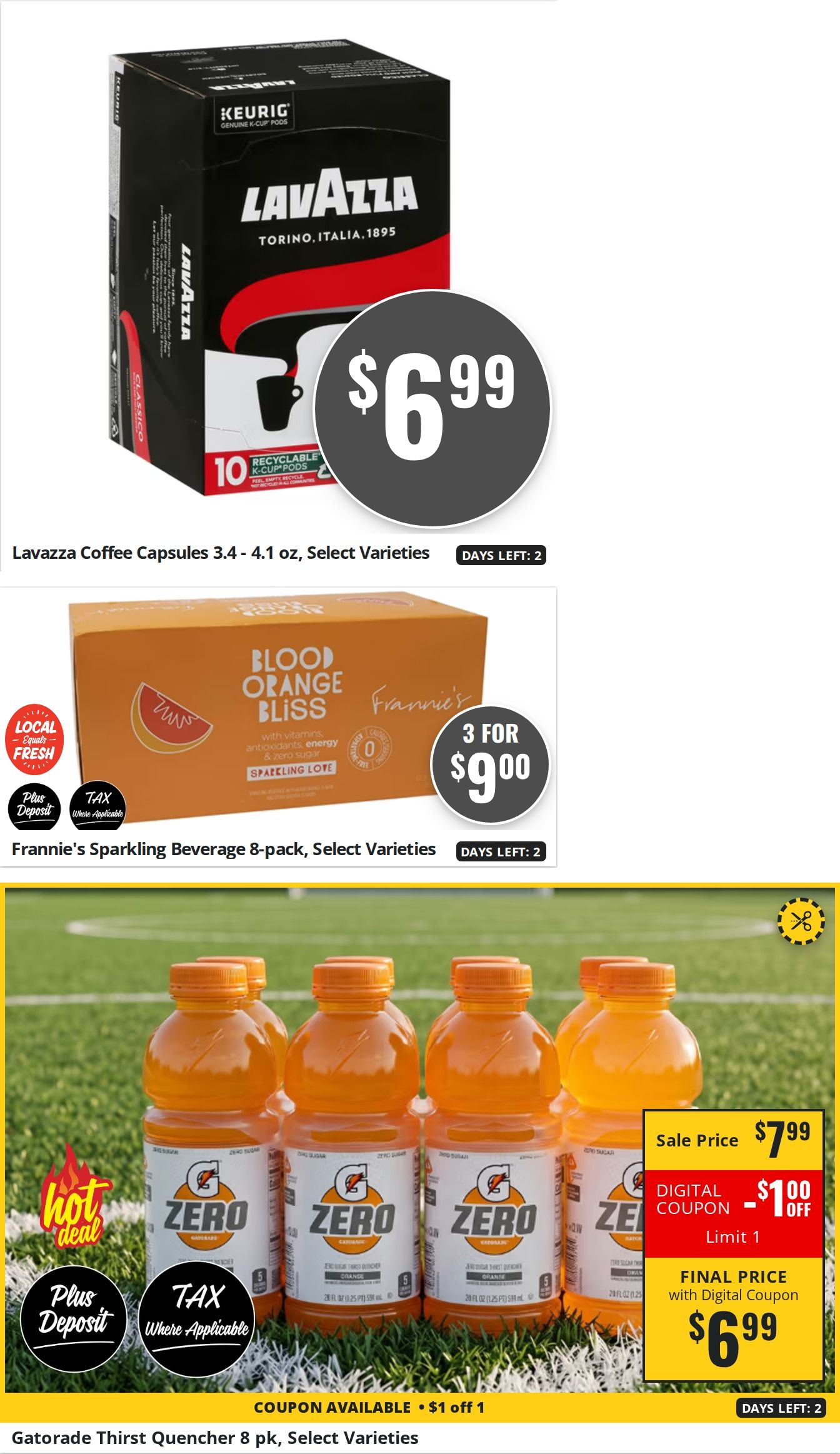 Fitzgerald's Foods Weekly Ad August 21 - 27, 2026
