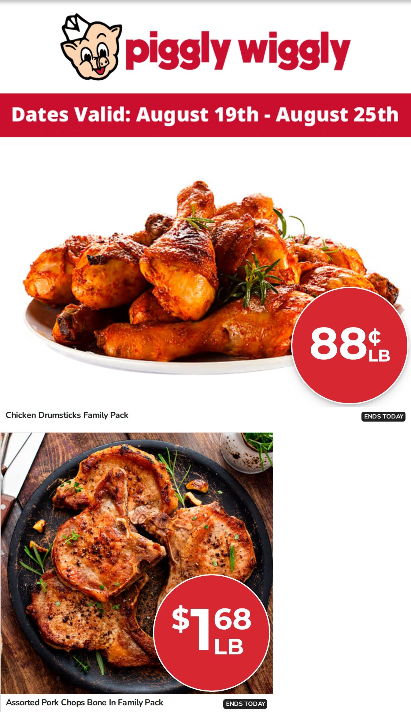 Camden Piggly Wiggly Weekly Ad August 19 - 25, 2026