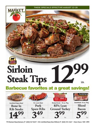 The Market CT Weekly Ad August 22 - 28, 2026