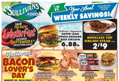 Sullivan's Foods (Freeport and other locations, IL) Weekly Ad August 19 - 26, 2026