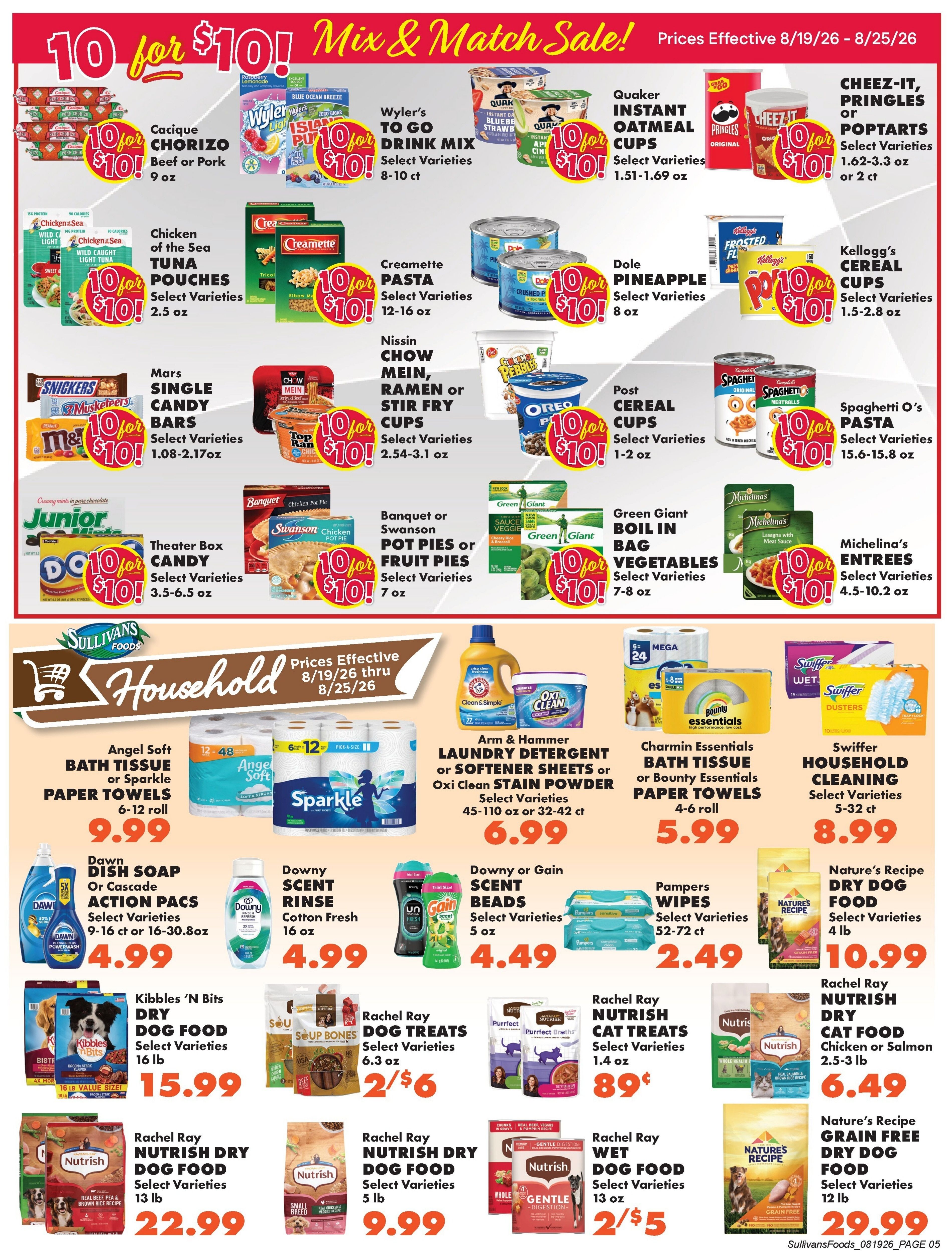 Sullivan's Foods (Freeport and other locations, IL) Weekly Ad August 19 - 26, 2026