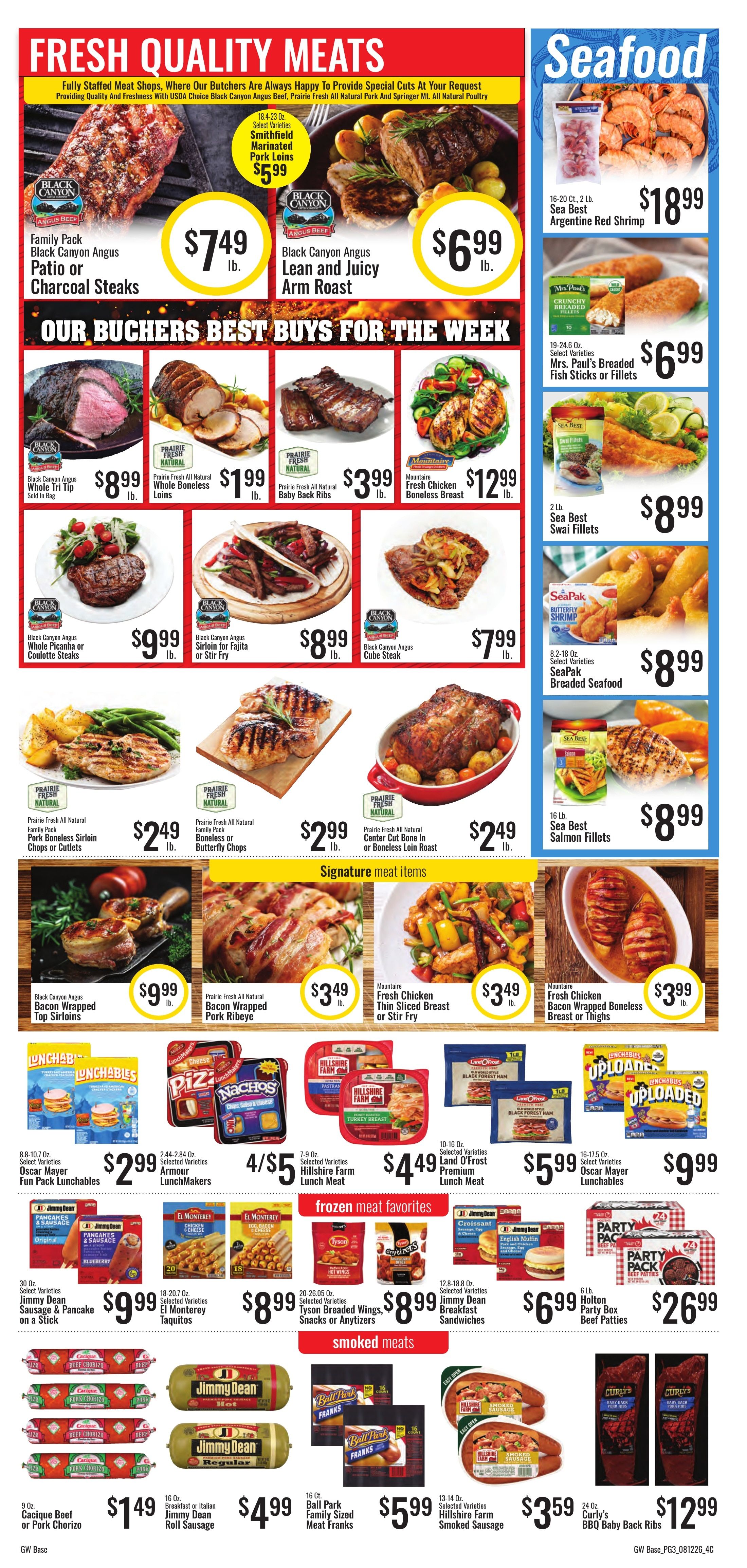 G&W Foods (Neodesha, KS) Weekly Ad August 12 - 25, 2026
