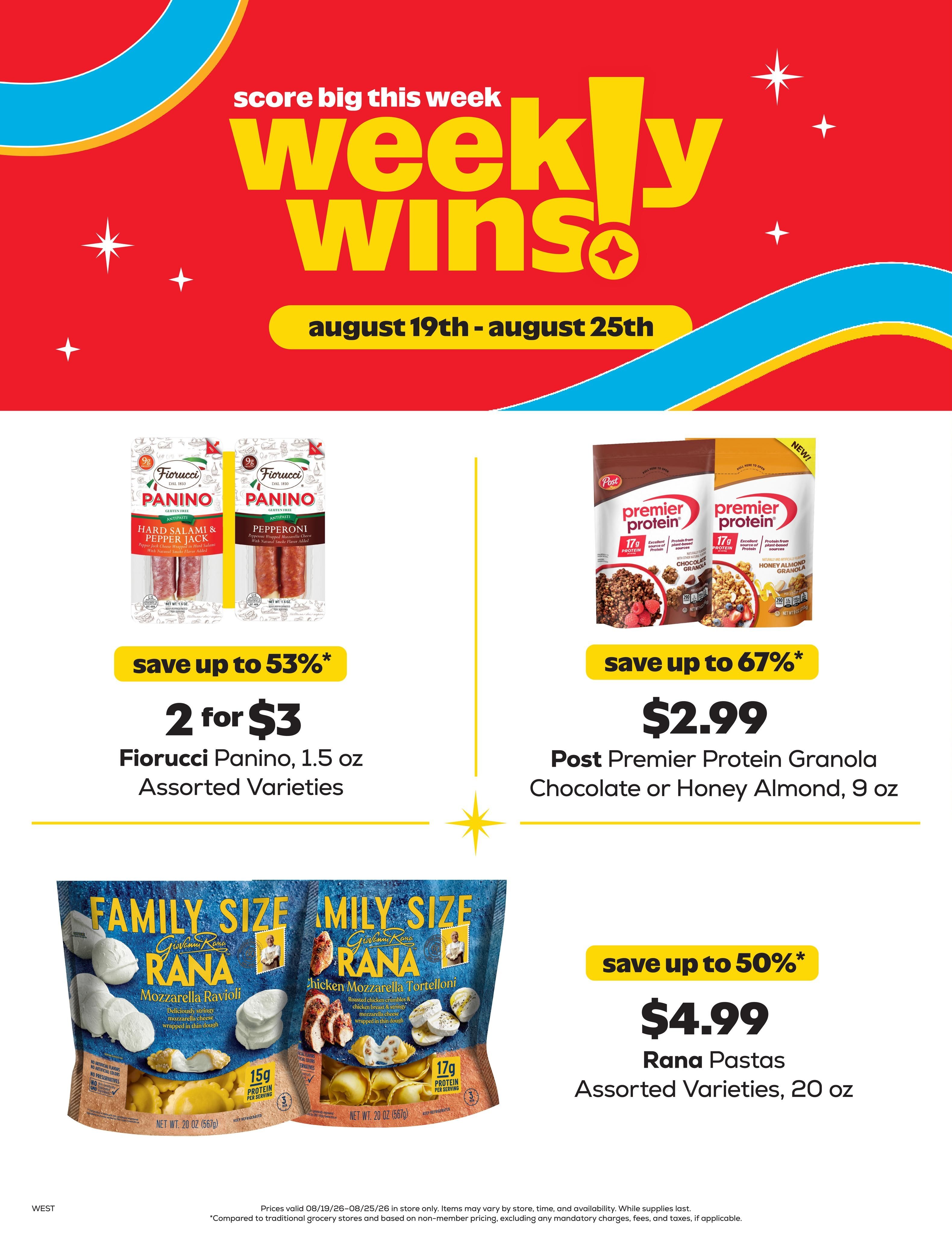 Grocery Outlet (Fountain Valley–Huntington Beach Area, CA) Weekly Ad August 19 - 25, 2026