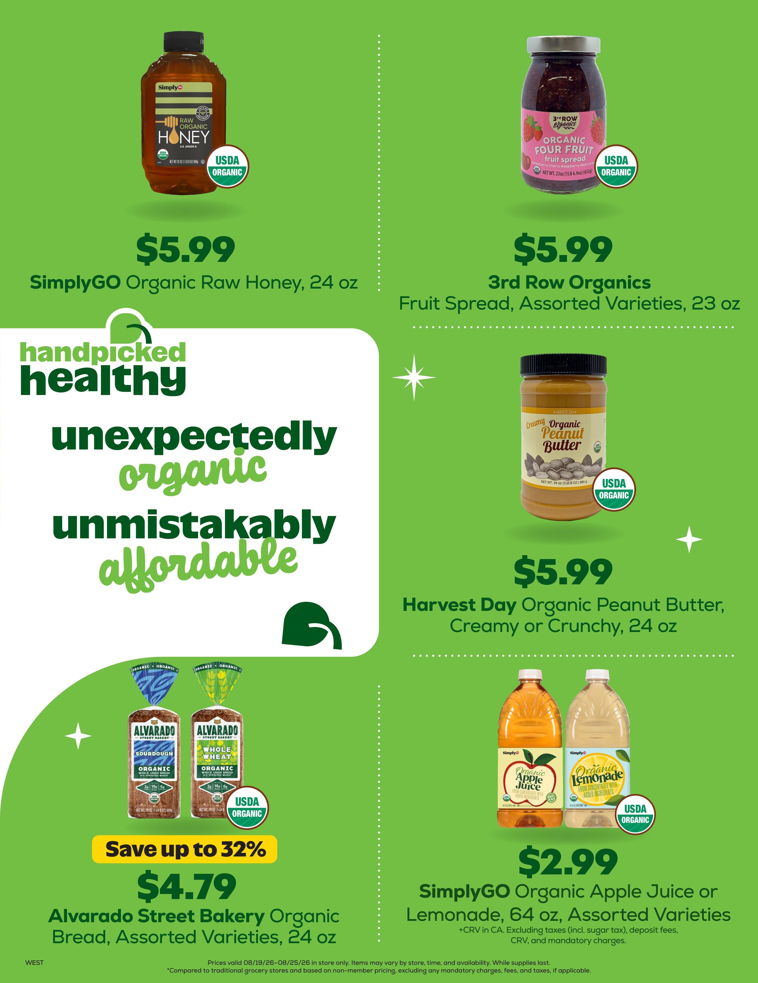 Grocery Outlet (Irvine Area, CA) Weekly Ad August 19 - 25, 2026