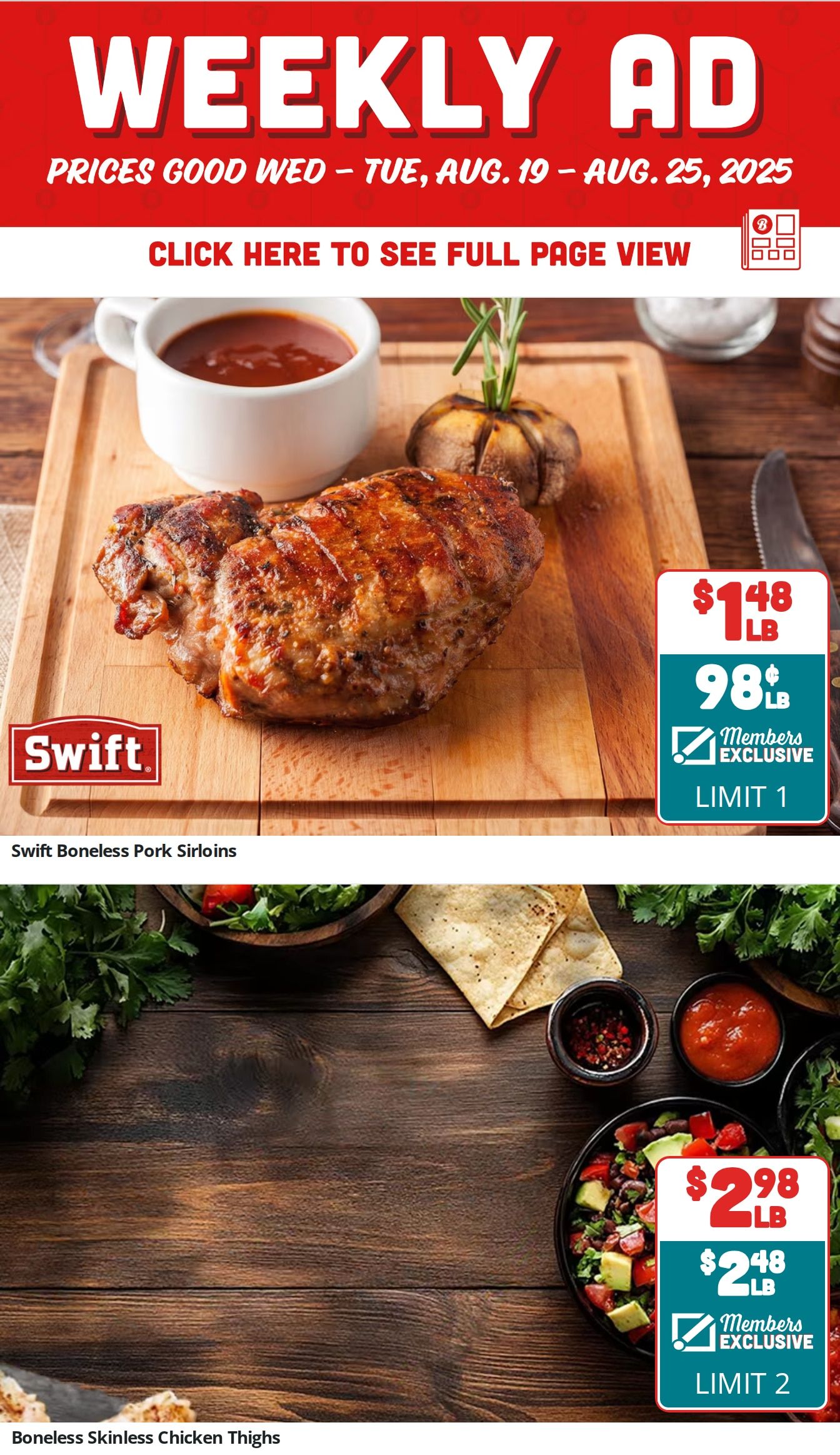 Brookshire Brothers (Bellville, Brookshire and Hamilton, TX) Weekly Ad August 19 - 25, 2026