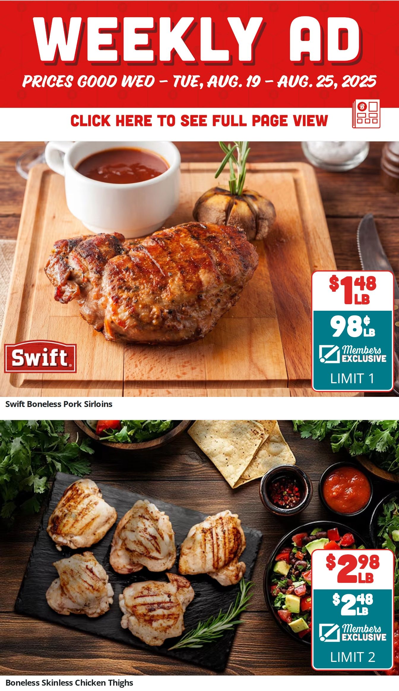 Brookshire Brothers (Caldwell and Pilot Point, TX) Weekly Ad August 19 - 25, 2026