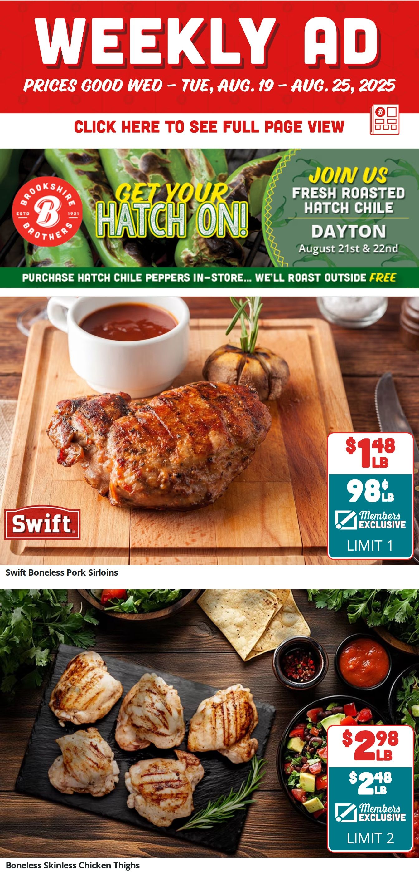 Brookshire Brothers (Dayton, TX) Weekly Ad August 19 - 25, 2026
