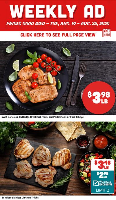 Brookshire Brothers (Edgewood, TX) Weekly Ad August 19 - 25, 2026