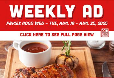 Brookshire Brothers (Lago Vista, TX) Weekly Ad August 19 - 25, 2026