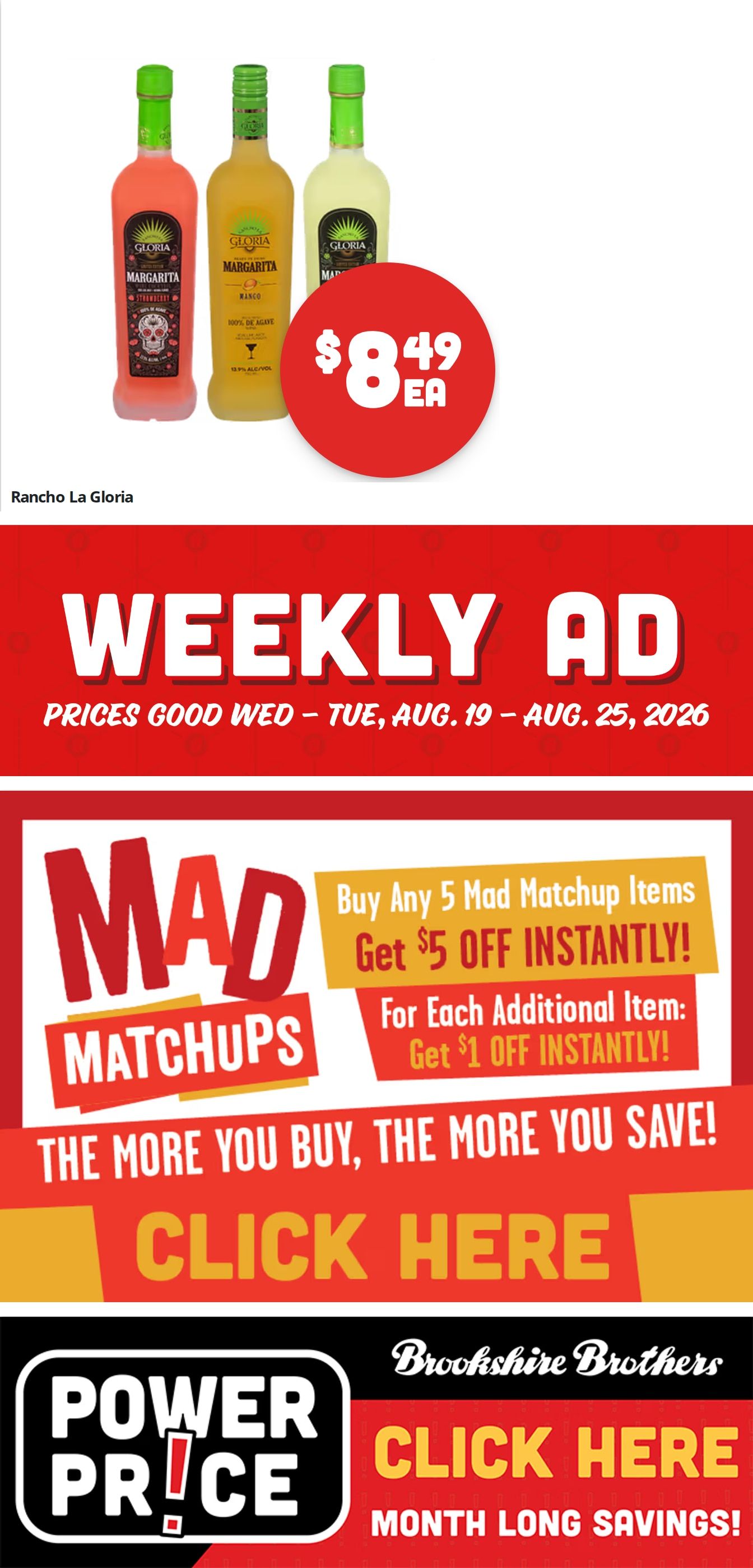 Brookshire Brothers (Rosebud, TX) Weekly Ad August 19 - 25, 2026