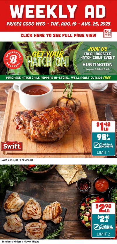 Brookshire Brothers (Huntington, TX) Weekly Ad August 19 - 25, 2026
