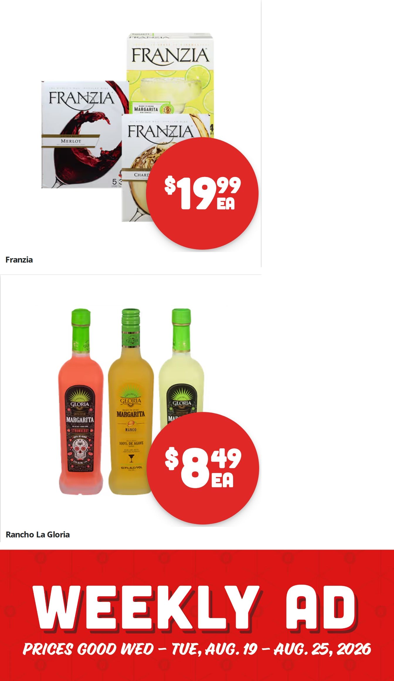 Brookshire Brothers (Huntington, TX) Weekly Ad August 19 - 25, 2026