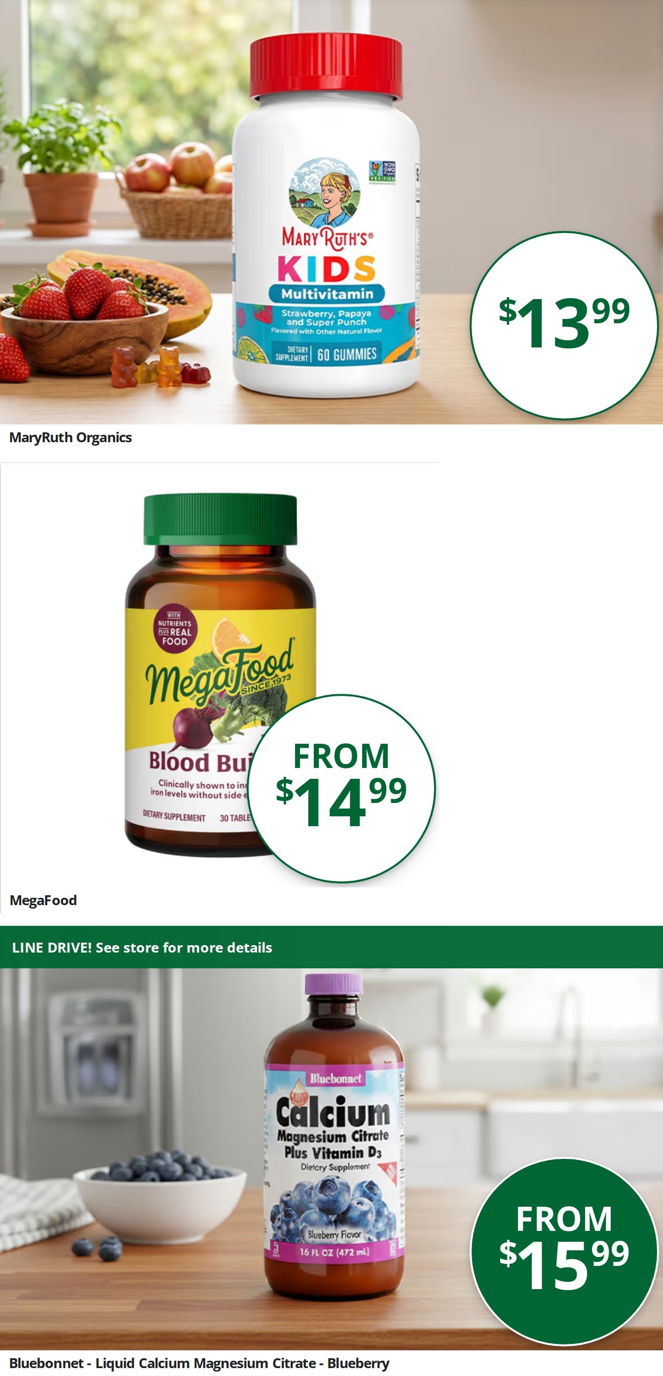 Vitamins Plus Weekly Ad August 5 - 31, 2026