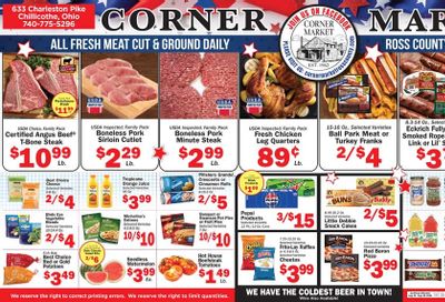 Corner Market Ross County Weekly Ad August 19 - 25, 2026