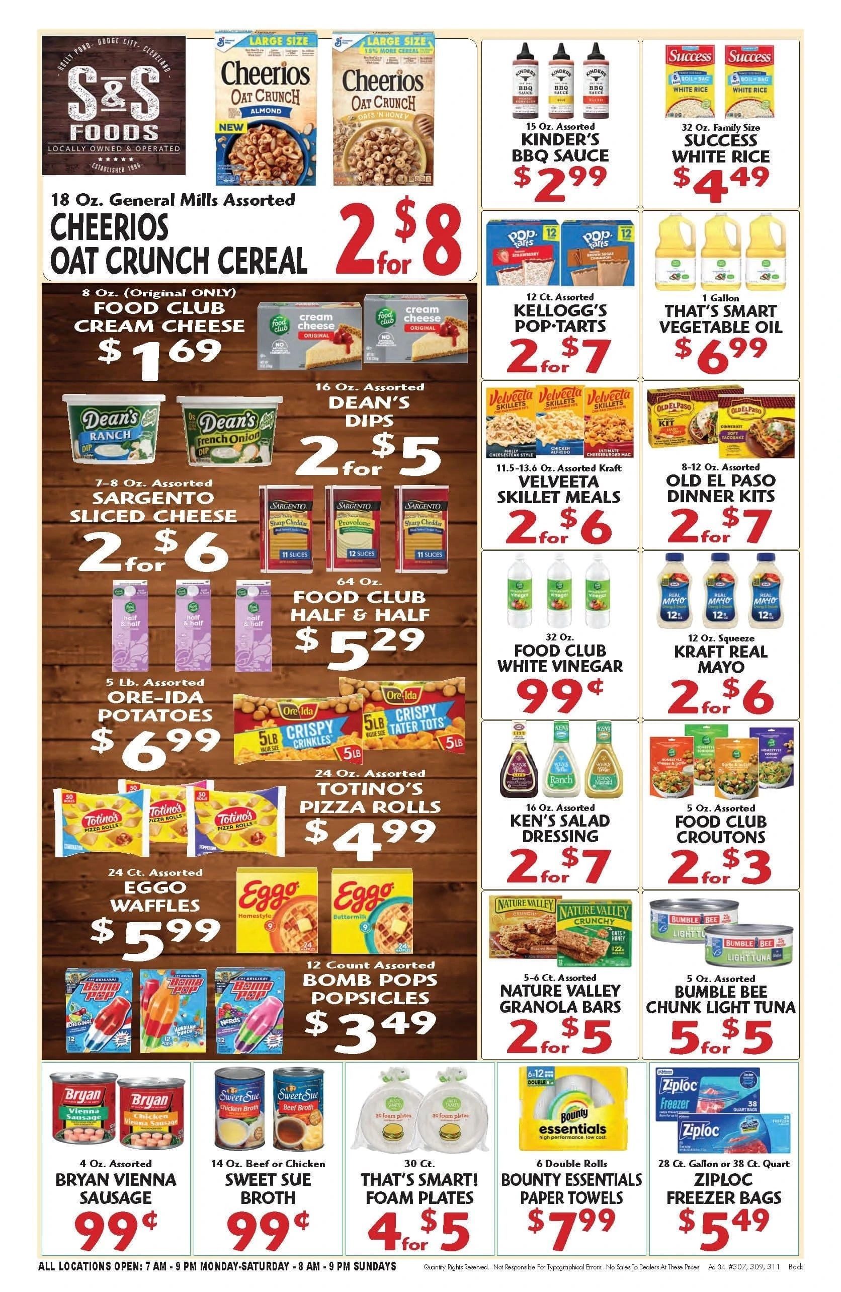 S&S Foods Alabama Weekly Ad August 19 - 25, 2026