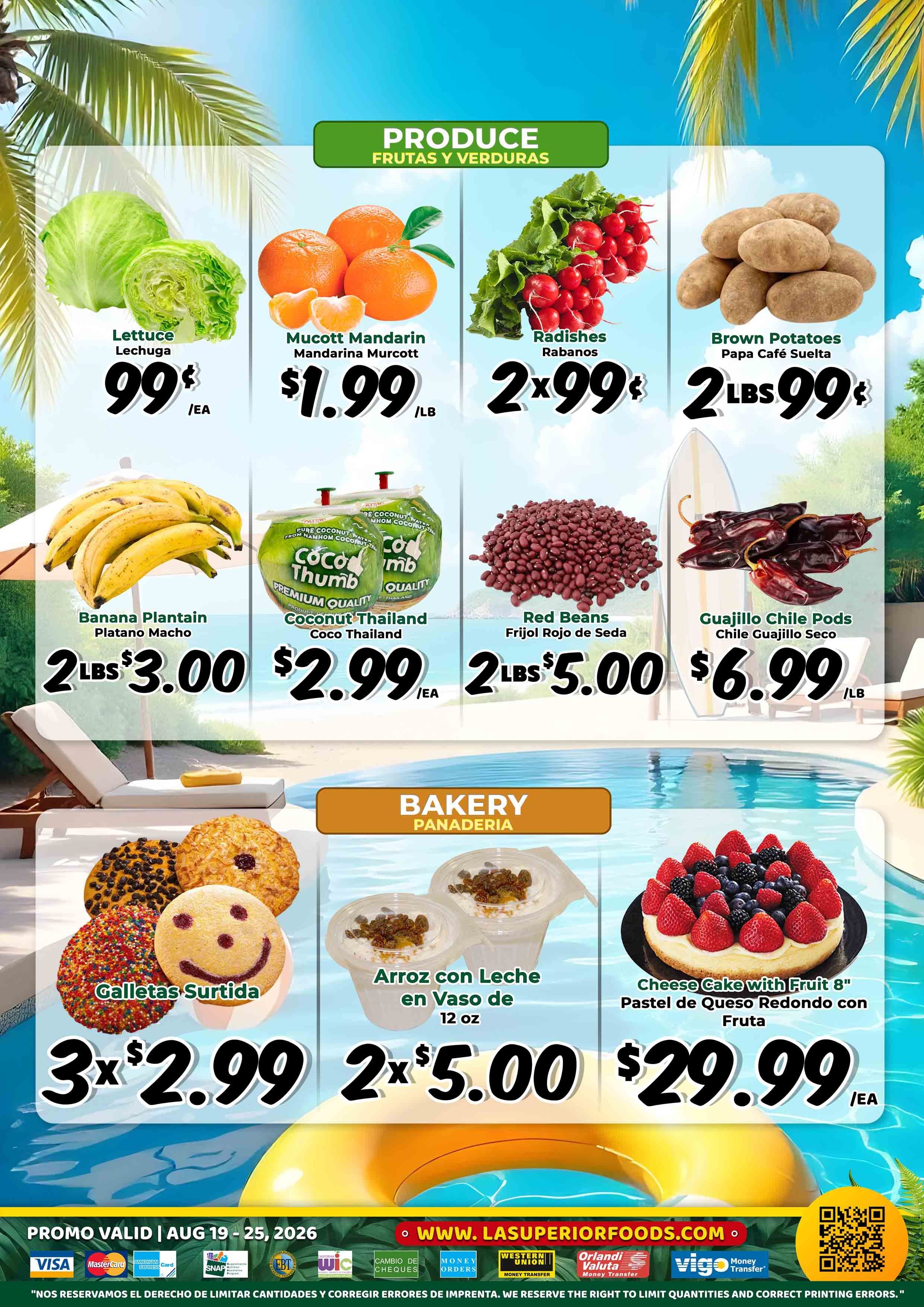 La Superior Mercados Weekly Ad August 19 - 25, 2026