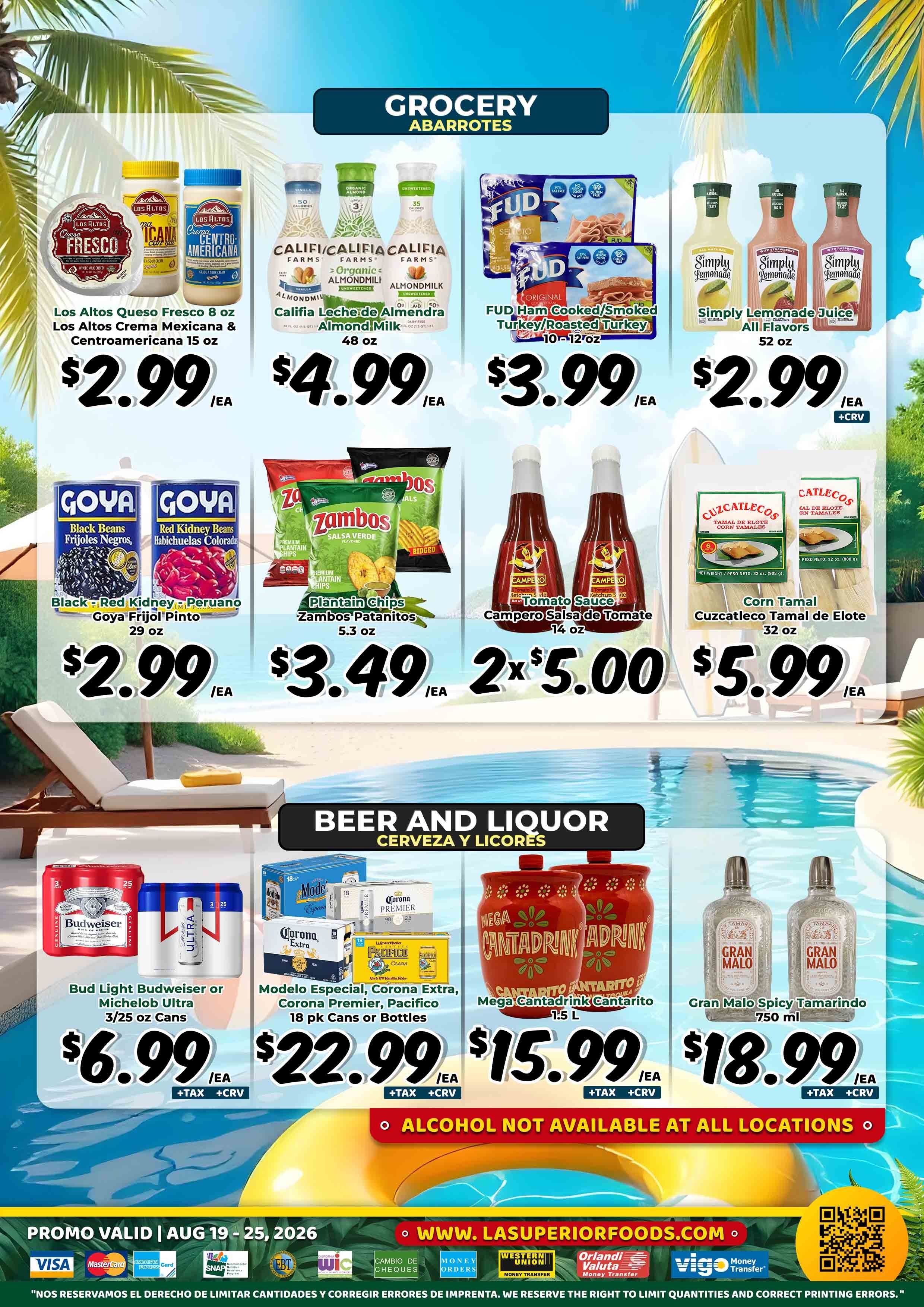 La Superior Mercados Weekly Ad August 19 - 25, 2026