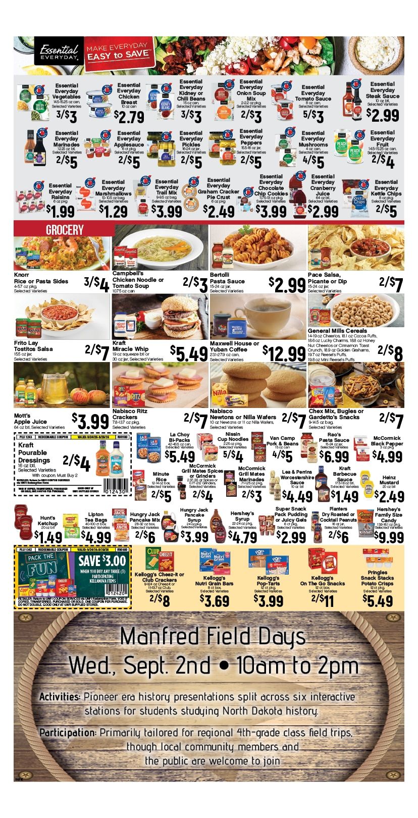 Hinrichs SuperValu Weekly Ad August 24 - 30, 2026