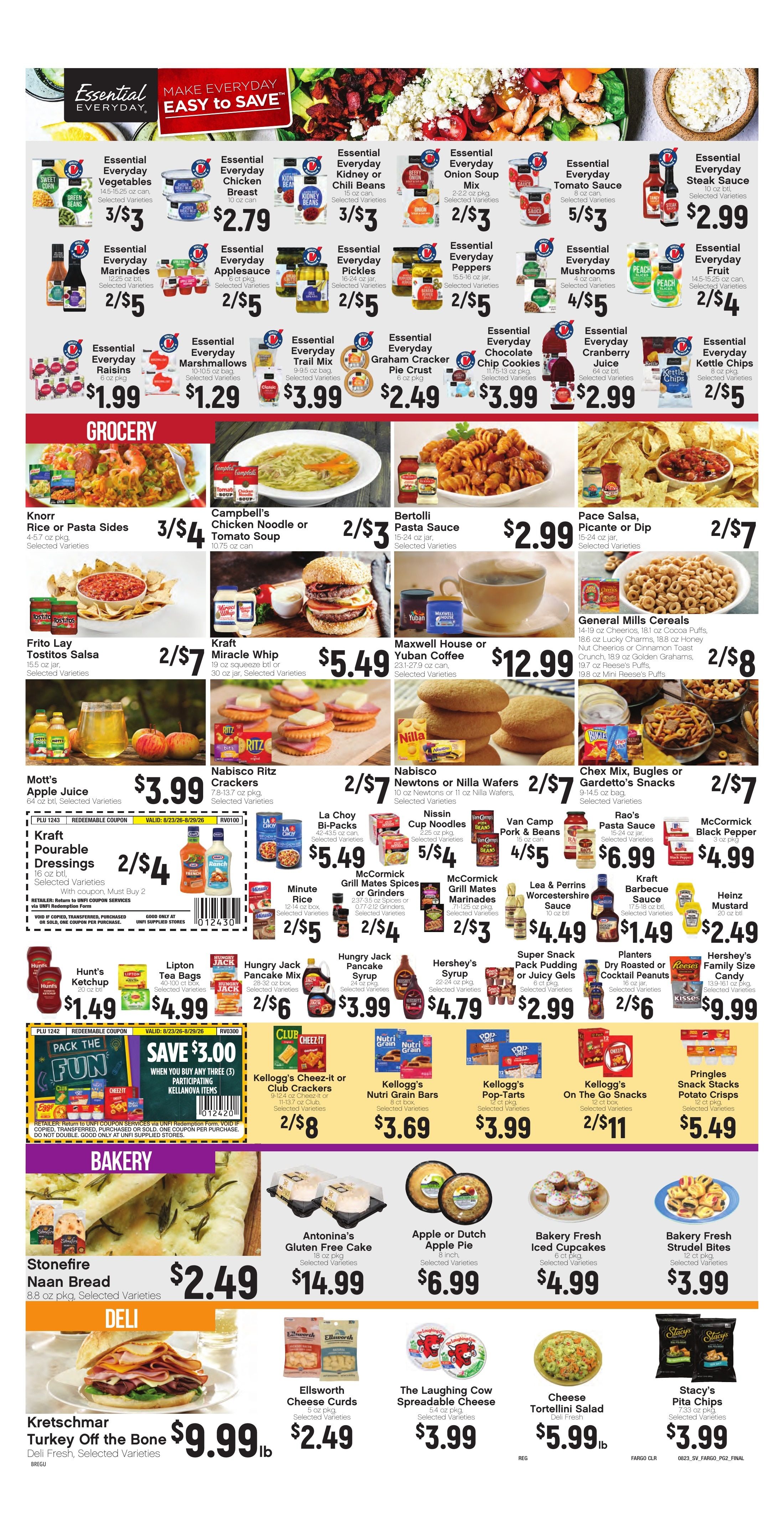 Krause's SuperValu Weekly Ad August 24 - 30, 2026