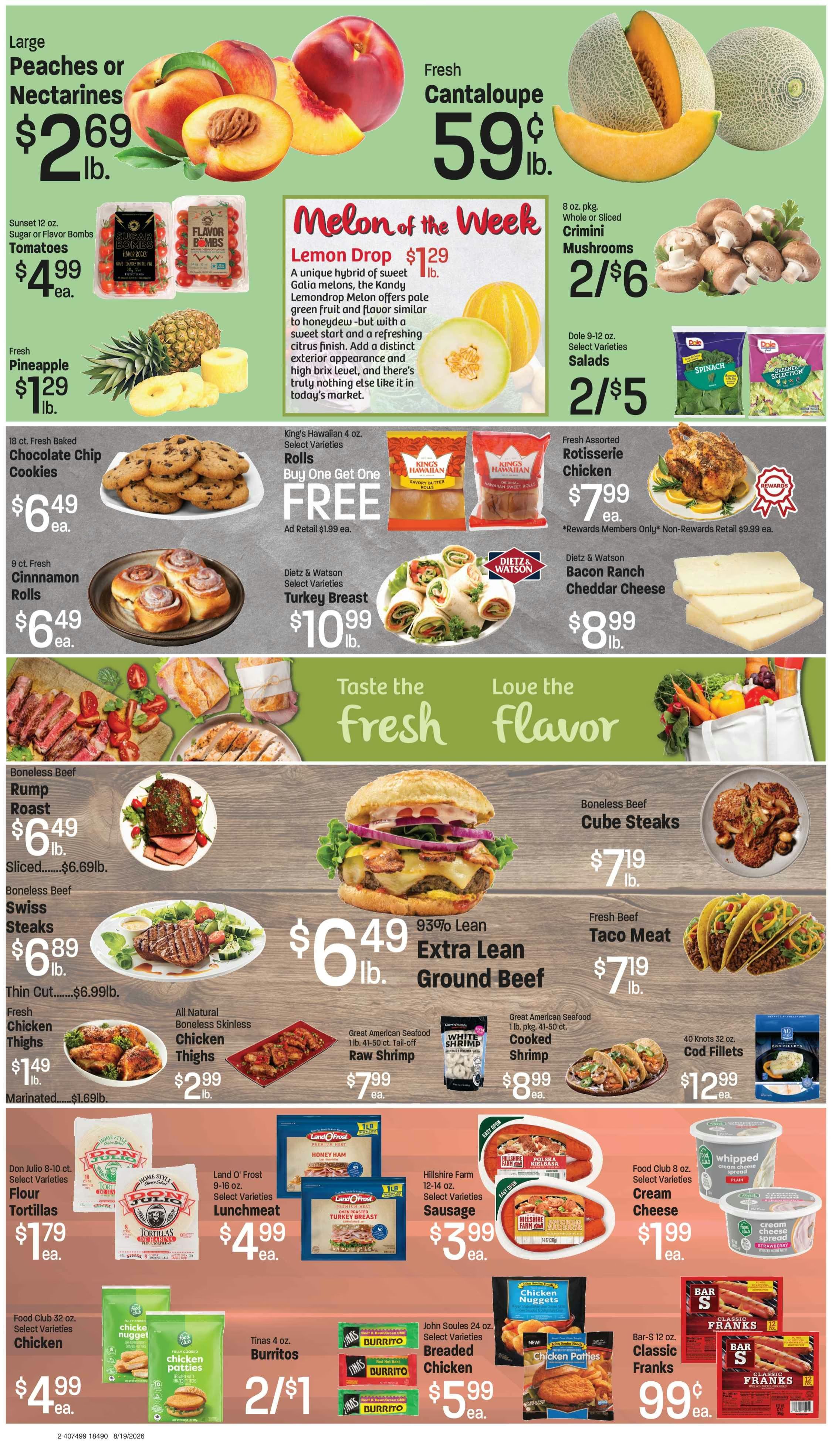 Red Apple Marketplace (555 SW 4th Ave, Ontario, OR) Weekly Ad August 18 - 25, 2026
