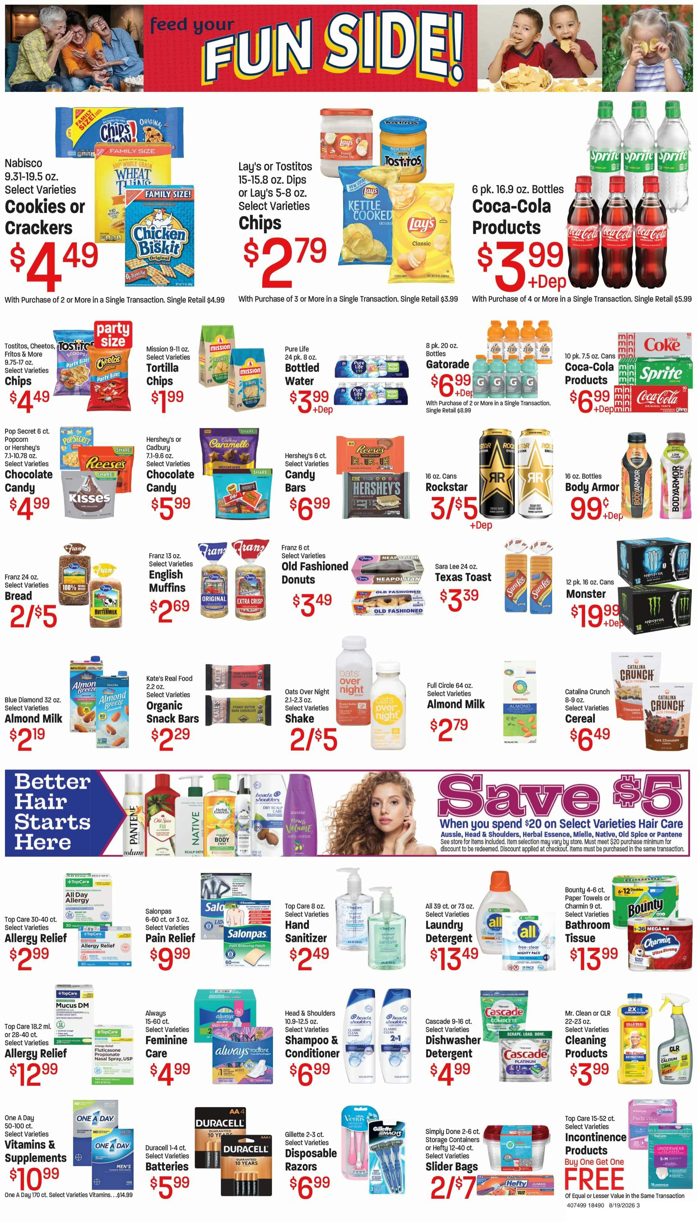 Red Apple Marketplace (555 SW 4th Ave, Ontario, OR) Weekly Ad August 18 - 25, 2026