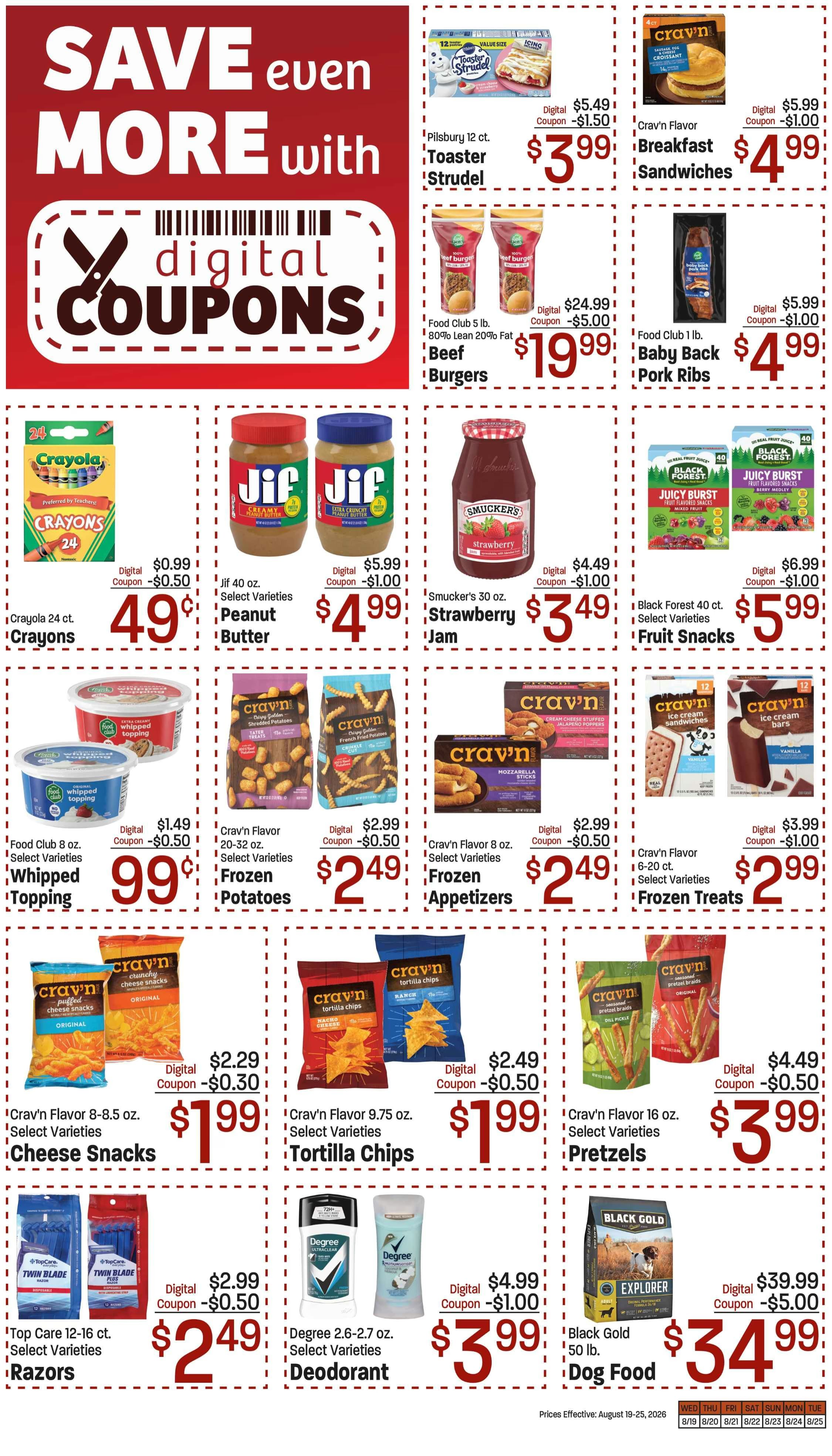 Red Apple Marketplace (555 SW 4th Ave, Ontario, OR) Weekly Ad August 18 - 25, 2026