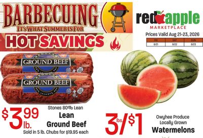 Red Apple Marketplace (555 SW 4th Ave, Ontario, OR) Weekly Ad August 20 - 23, 2026