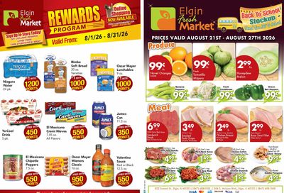 Elgin Fresh Market Weekly Ad August 21 - 27, 2026
