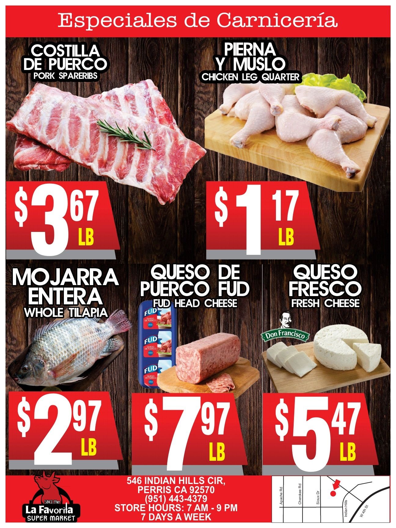 La Favorita Super Market Weekly Ad August 19 - 25, 2026