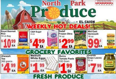 North Park Produce El Cajon Weekly Ad August 18 - 24, 2026