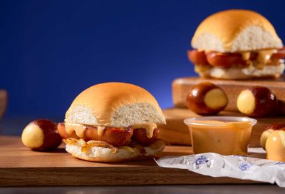 White Castle: New Garage Beer® Cheese Sausage Slider