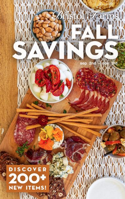 Bristol Farms Weekly Ad September 2 - November 3, 2026