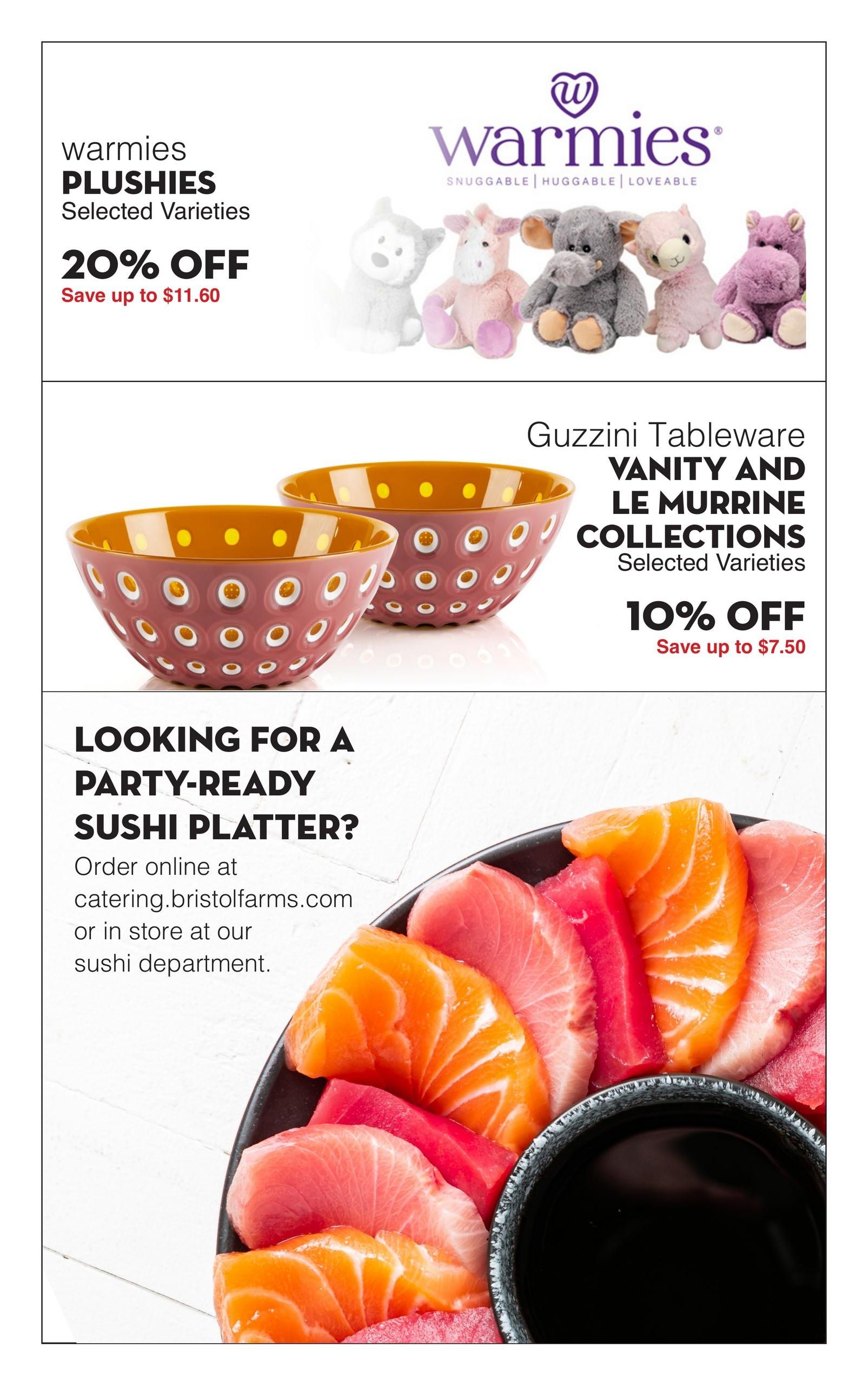 Bristol Farms Weekly Ad September 2 - November 3, 2026