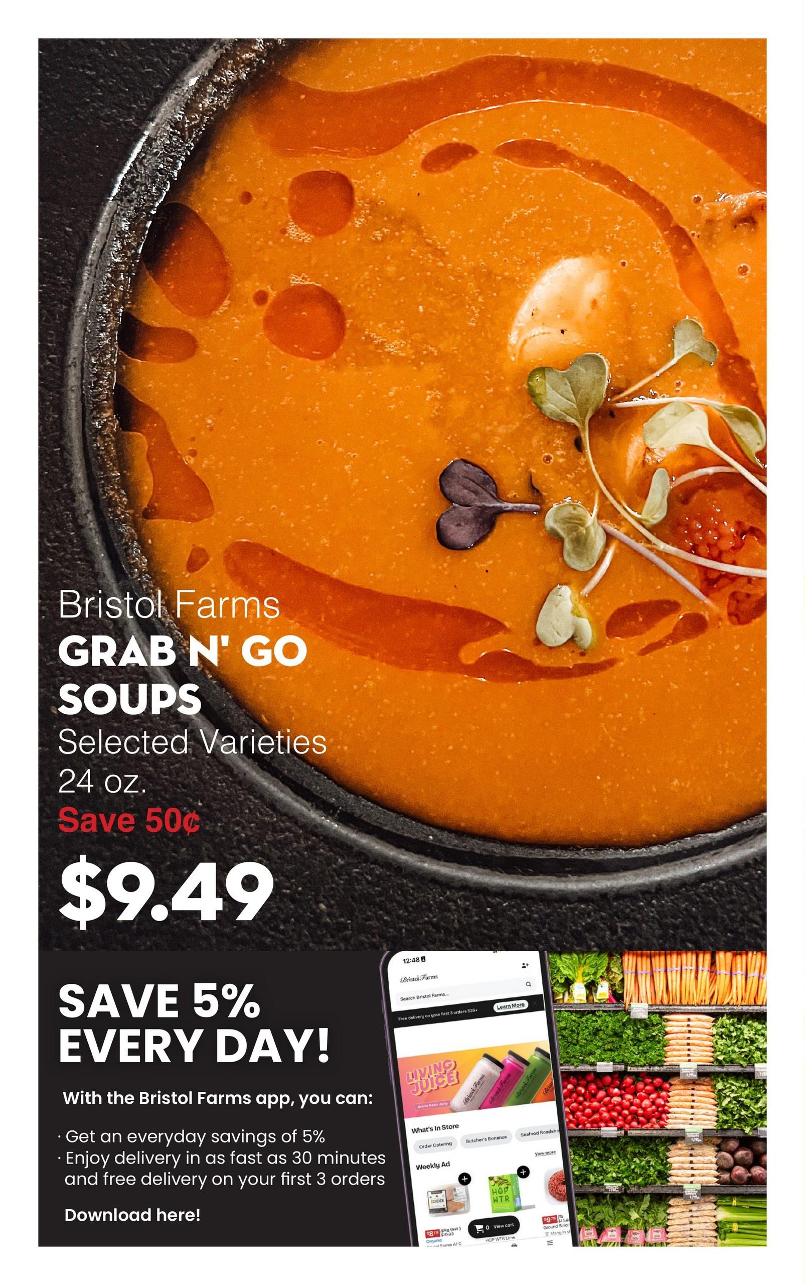 Bristol Farms Weekly Ad September 2 - November 3, 2026