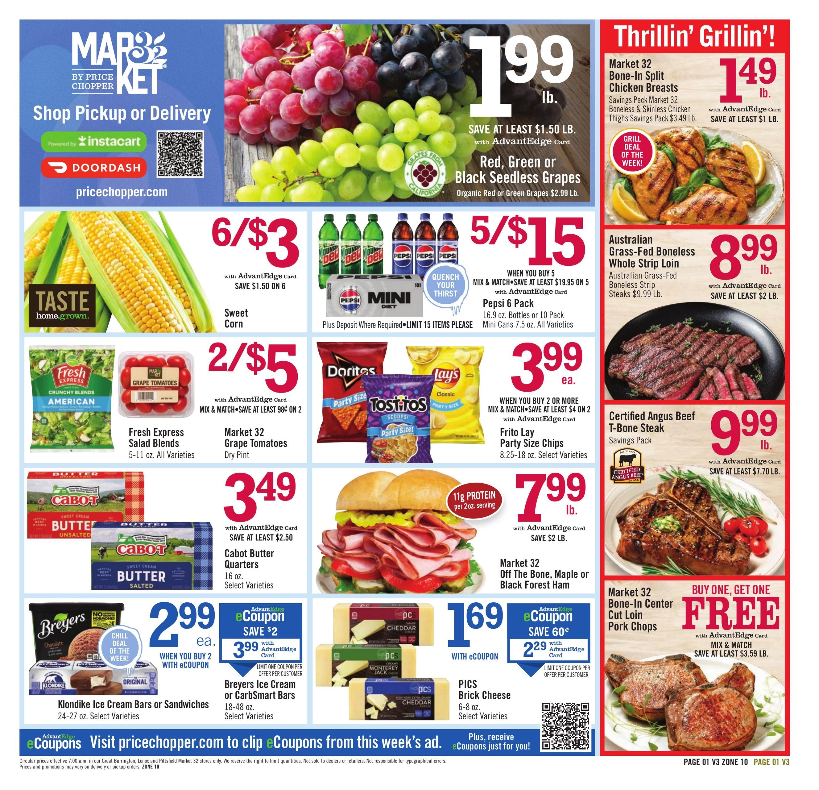 Price Chopper (Cherry Plain–Lanesborough Area, MA–NY) Weekly Ad August 23 - 29, 2026