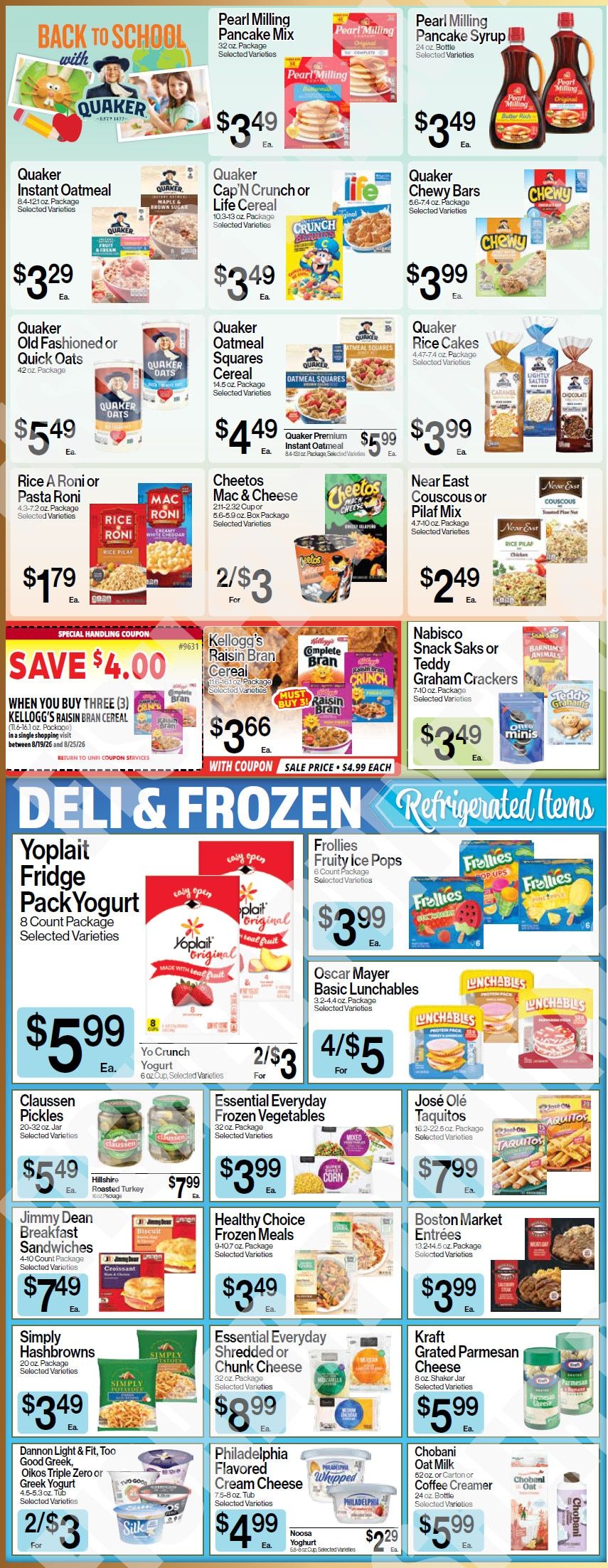 Big Trees Market Weekly Ad August 19 - 25, 2026