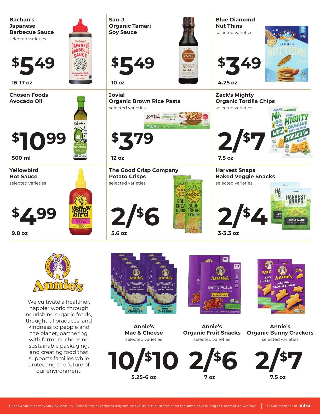 Castro Valley Natural Grocery Sales Weekly Ad August 16 - 31, 2026