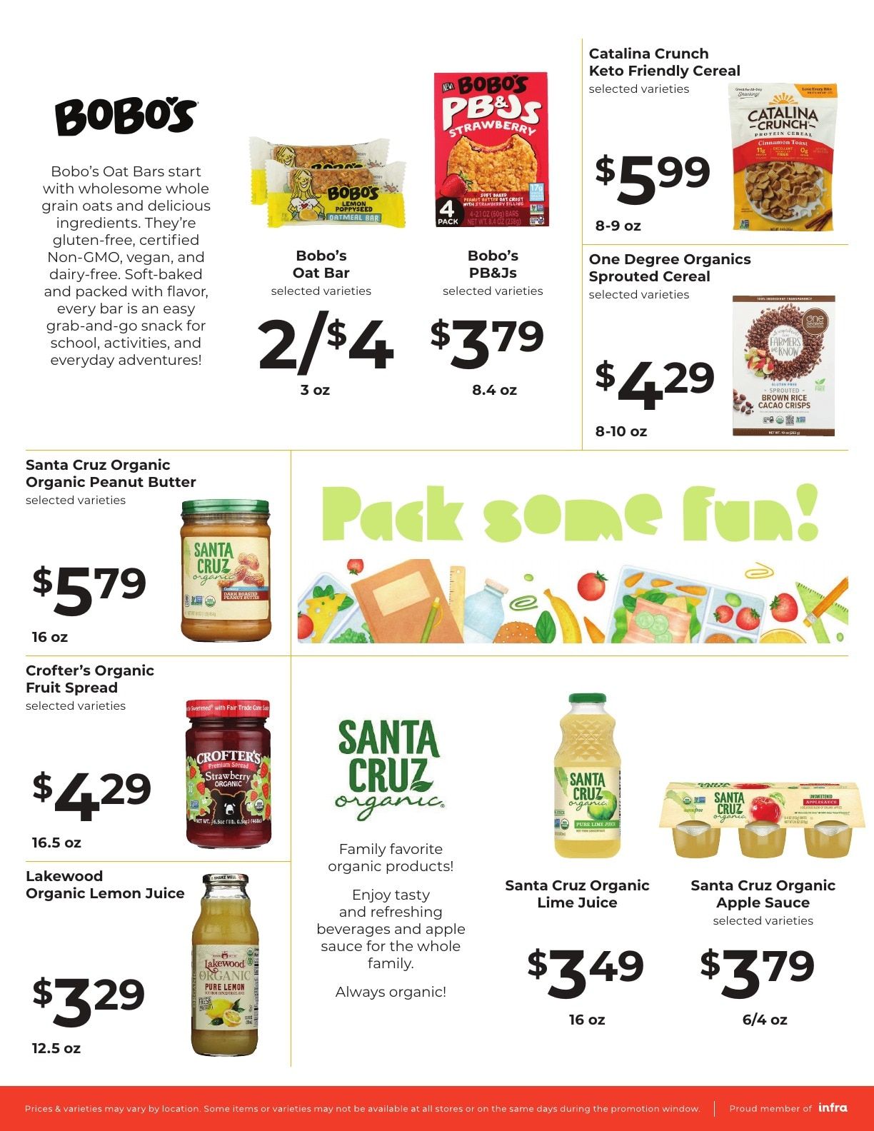 Castro Valley Natural Grocery Sales Weekly Ad August 16 - 31, 2026