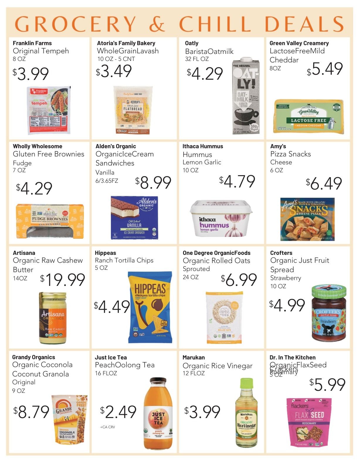 Community Market Monthly Sales Weekly Ad August 3 - 30, 2026