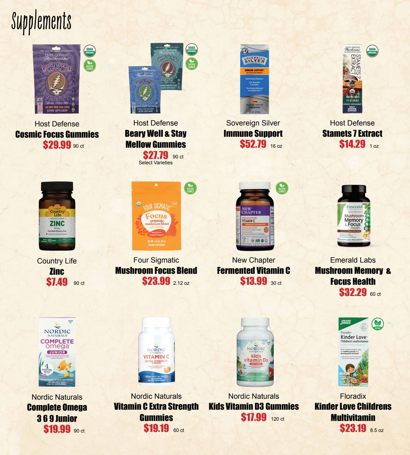 Clark's Nutrition August Weekly Ad August 2 - September 2, 2026