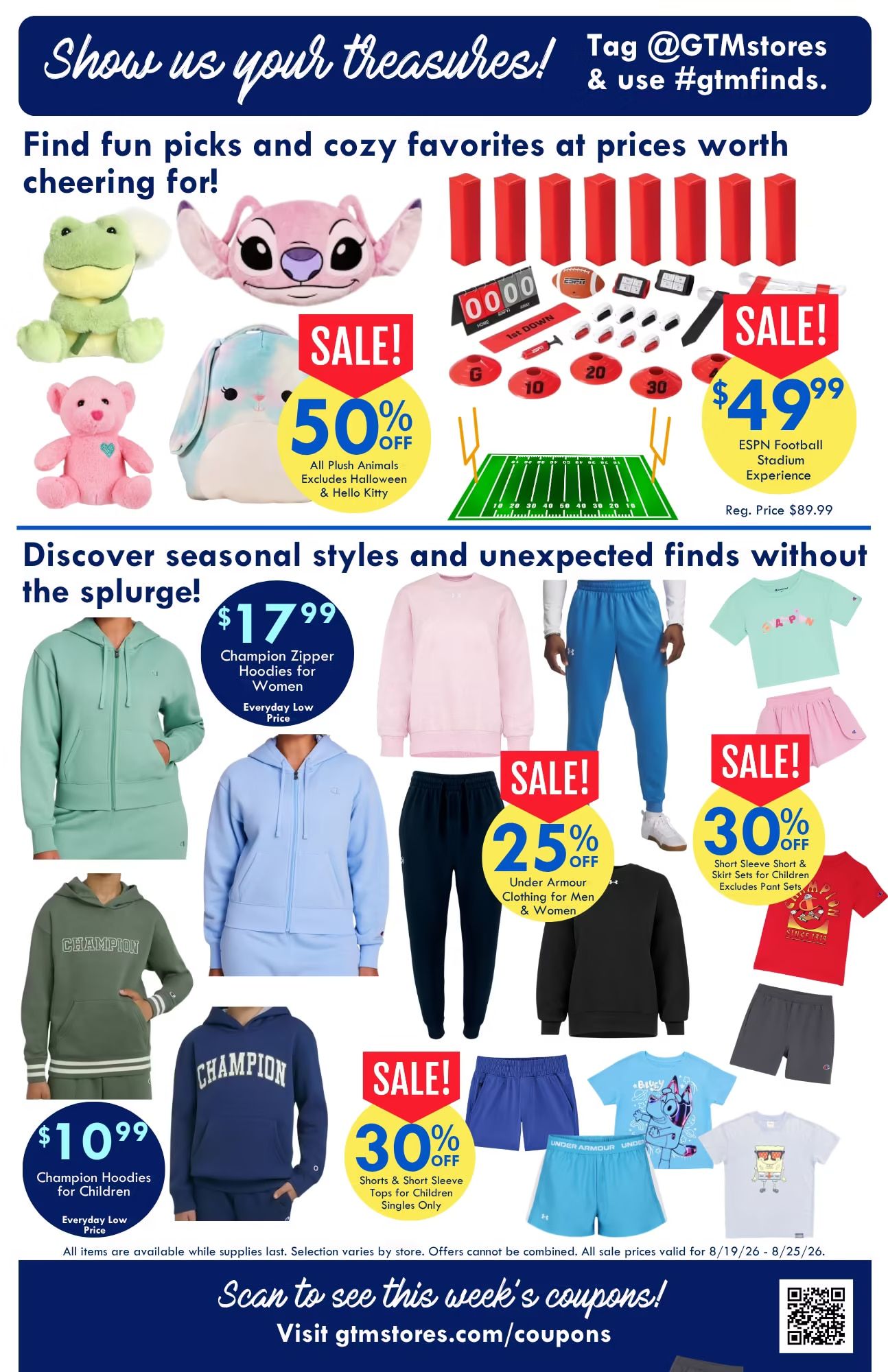 GTM Discount General Store Weekly Ad August 19 - 25, 2026