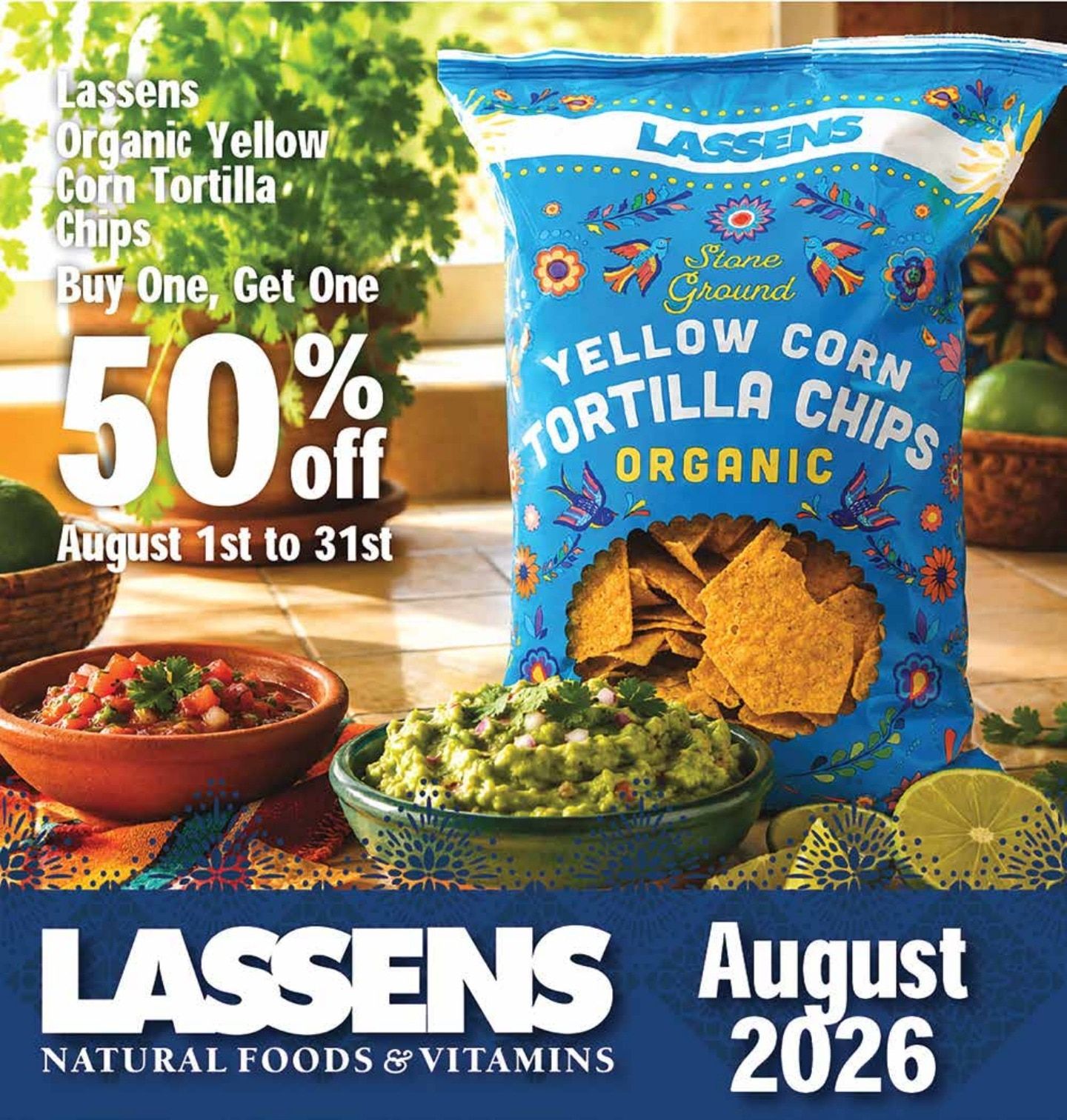 Lassens Natural Foods & Vitamins Monthly Sales Weekly Ad August 1 - 31, 2026