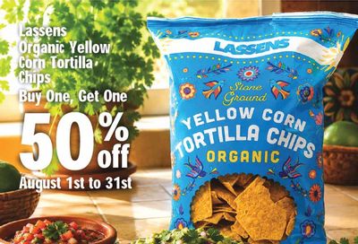 Lassens Natural Foods & Vitamins Monthly Sales Weekly Ad August 1 - 31, 2026