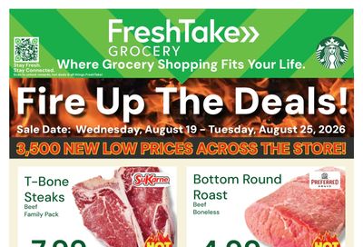FreshTake Grocery Weekly Ad August 19 - 25, 2026