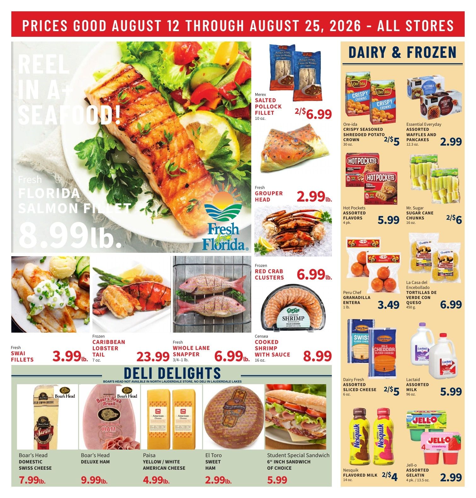 Broward Meat and Fish Weekly Ad August 12 - 25, 2026