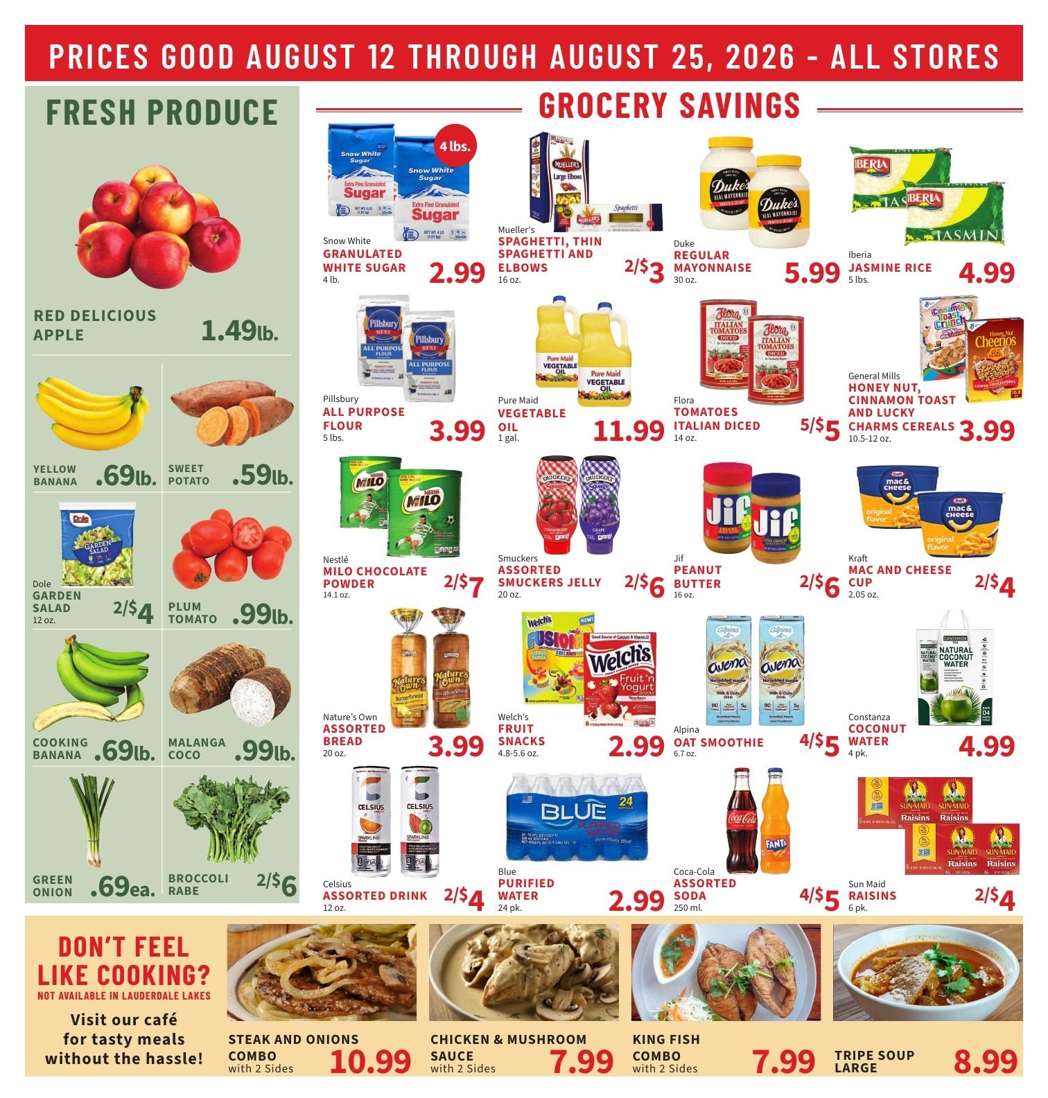 Broward Meat and Fish Weekly Ad August 12 - 25, 2026