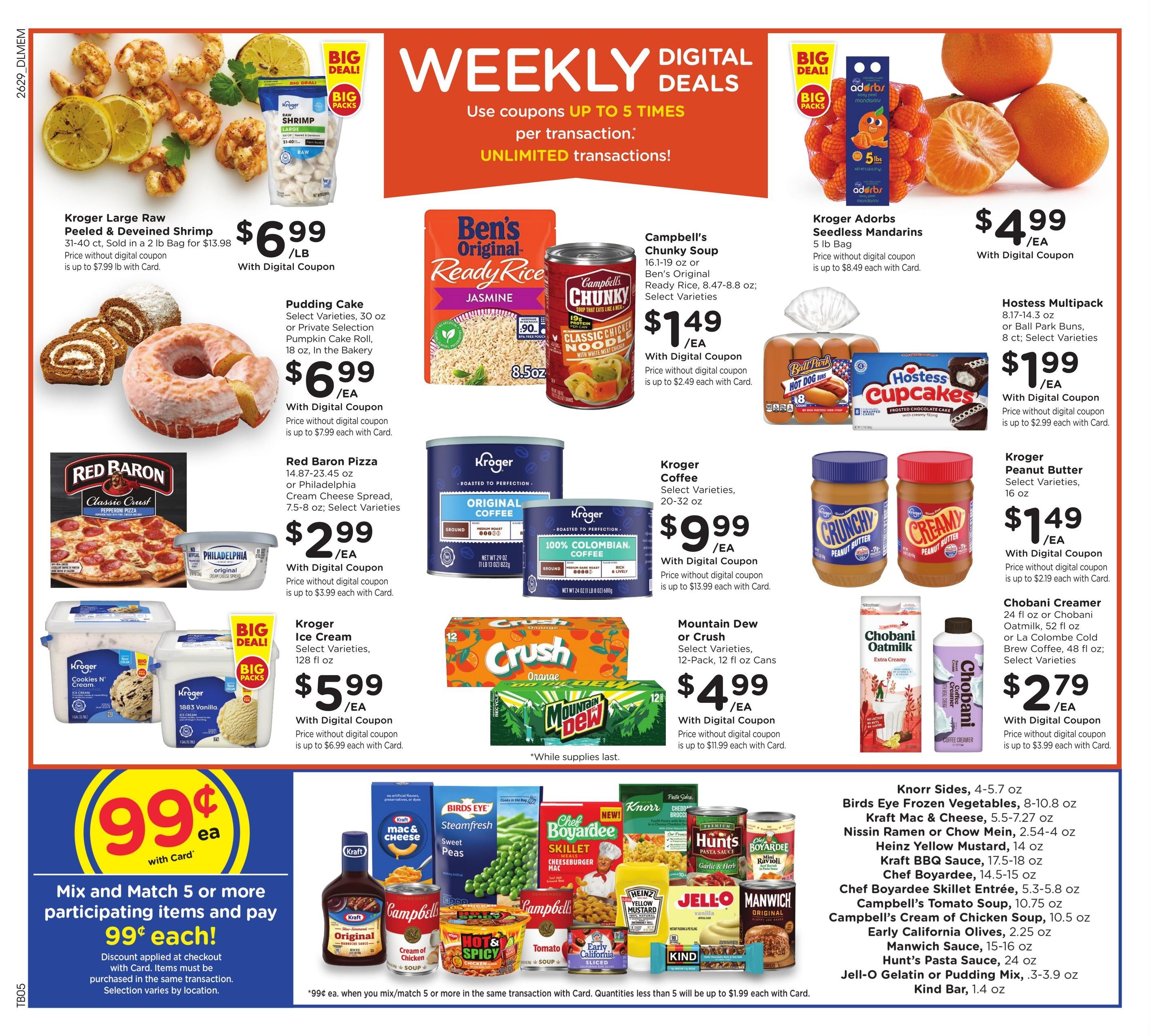 Kroger (Saint Joseph Area, LA) Weekly Ad August 19 - 25, 2026